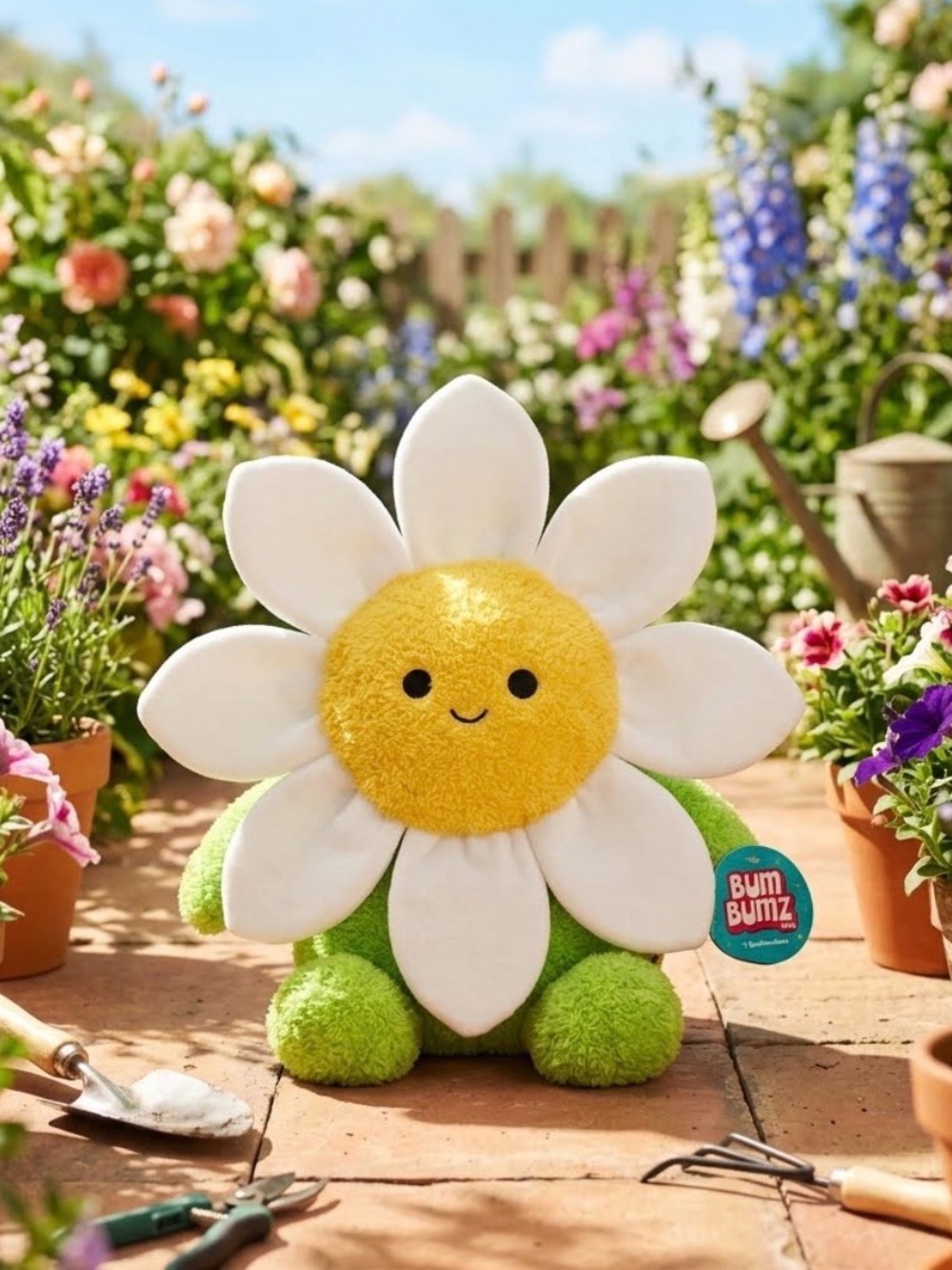 🌼 Danielle the Daisy Garden BumBumz Stuffie 12 inch! 🌼